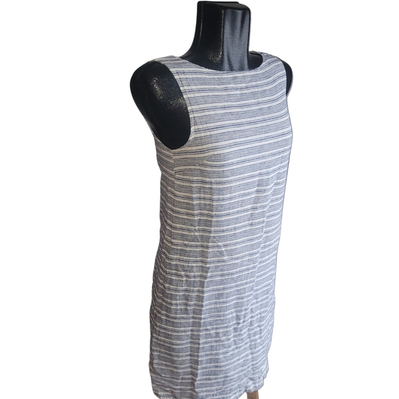 Beachlunchlounge Sleeveless Linen Blend Dress XS - Picture 3 of 7